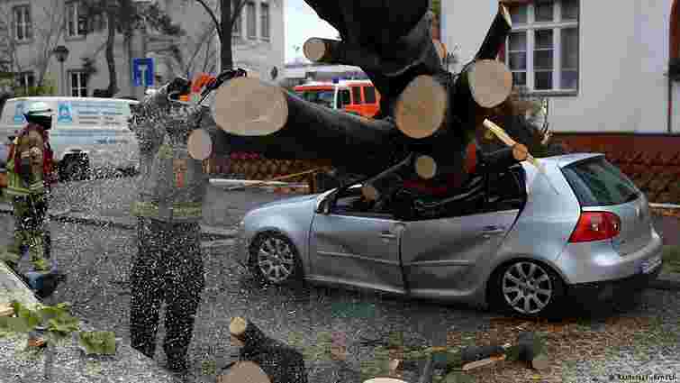 Внаслідок штормового циклону у центральній Європі загинули п’ятеро людей