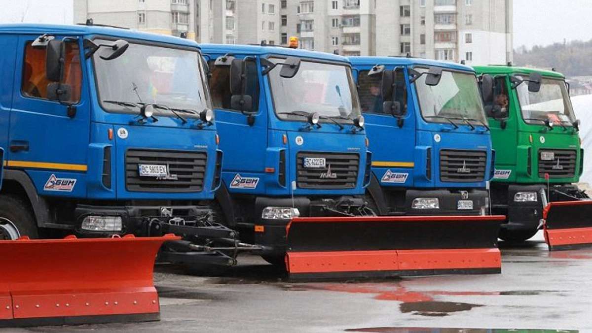 На нову снігоприбиральну техніку у Львові витратили ₴10 млн
