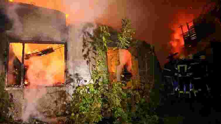У санаторії Одеси сталася велика пожежа