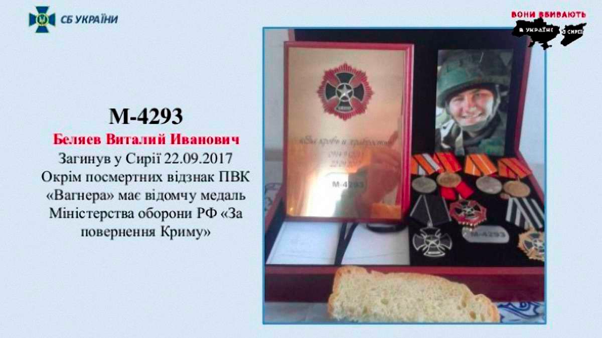 СБУ оприлюднила прізвища понад 150 найманців з групи «Вагнера» 