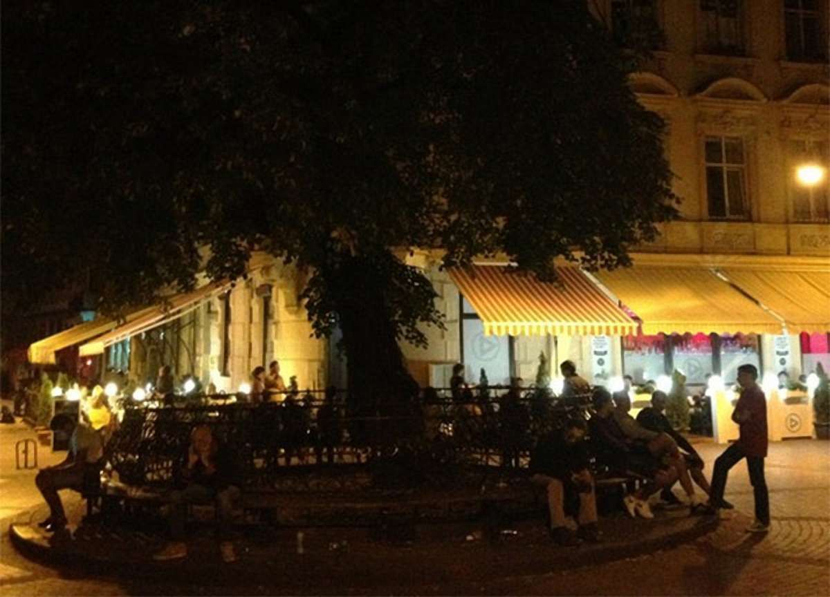 Нічна облава на призовників у центрі Львова