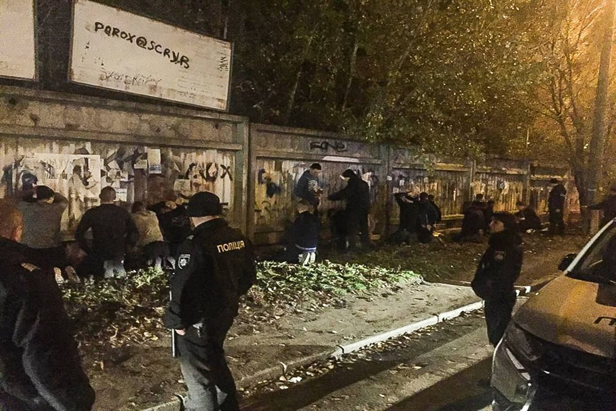 У Києві сталася масова бійка фанів ФК «Динамо» з Києва і Одеси