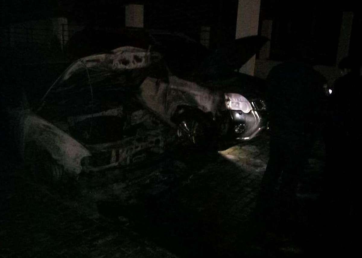 Вночі у Львові горіли три автомобілі
