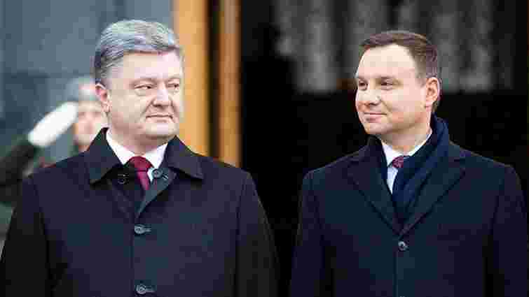 Через погіршення взаємин з Польщею Петро Порошенко скликає засідання комітету президентів 
