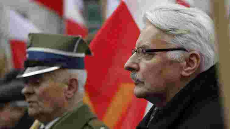 Польща не погодиться на знак рівності між УПА і Армією Крайовою, – голова МЗС РП