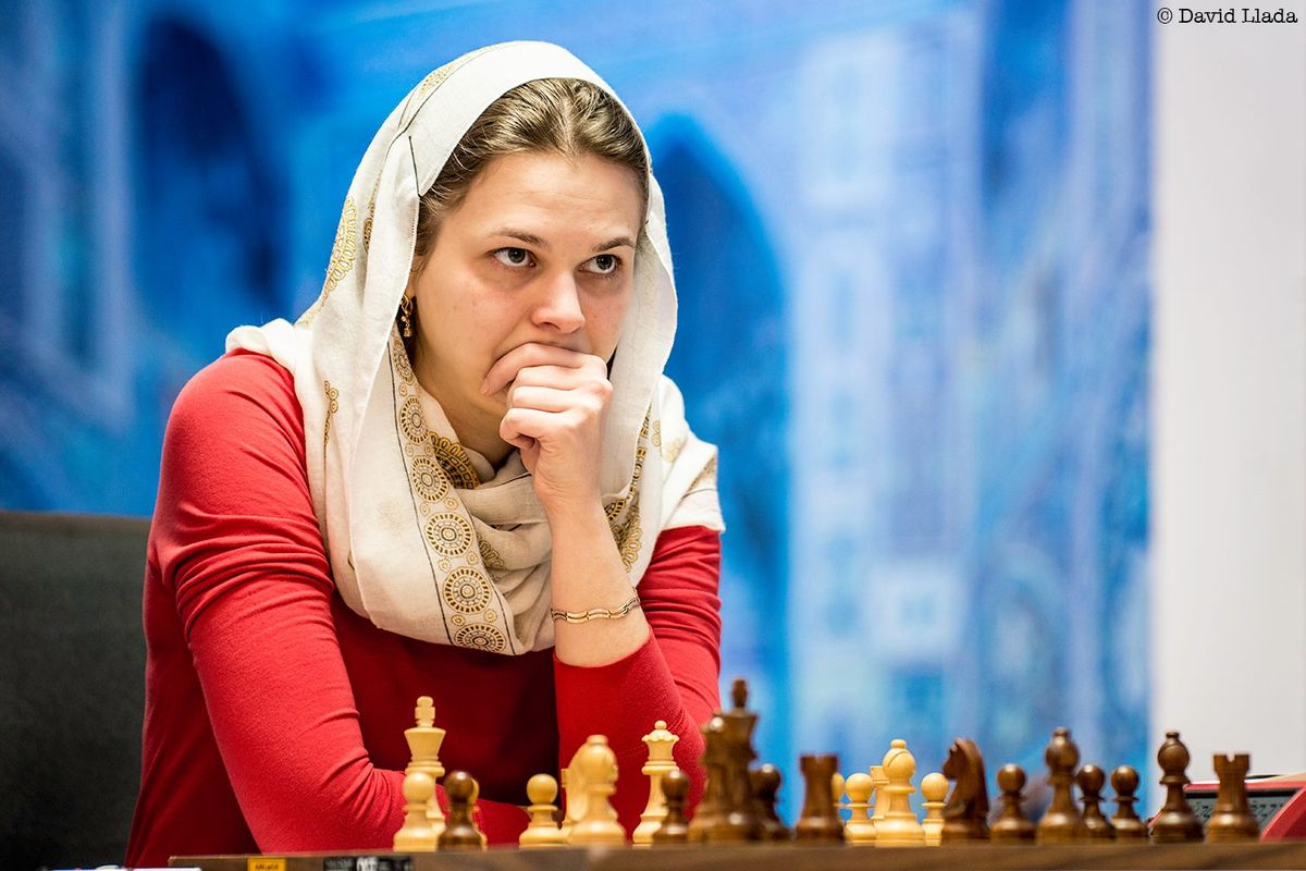 Анна Музичук відмовилась їхати на чемпіонат світу в Саудівську Аравію