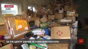 У реабілітаційному центрі «Джерело» здали макулатуру і придбали вікна