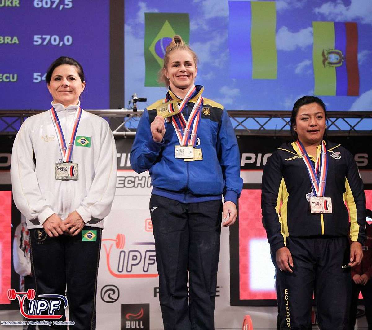 Українці завоювали дві золоті медалі на чемпіонаті світу з пауерліфтингу