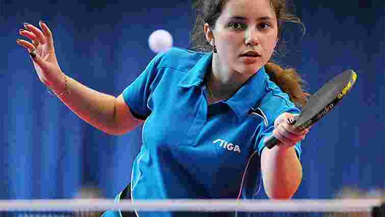 18-річна мешканка Жовкви стала чемпіонкою України з настільного тенісу серед молоді