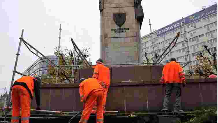 У польському Щецині демонтують пам'ятник радянській армії