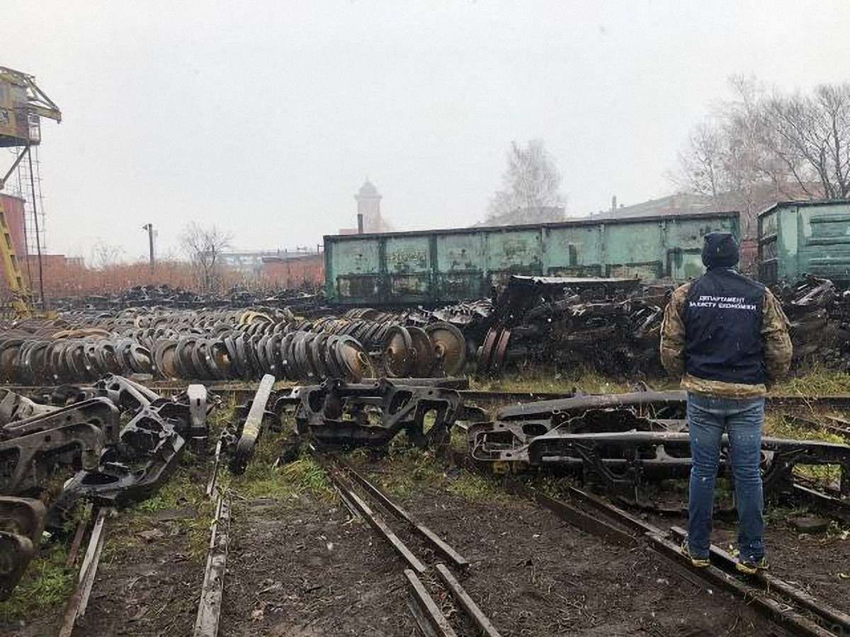 На одній з філій «Львівської залізниці» поліція затримала двох працівників, які крали метал 