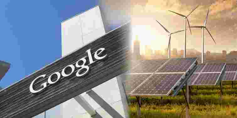 Компанія Google повністю перейшла на відновлювану енергію