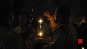 У соборі Святого Юра виставили Вифлеємський вогонь