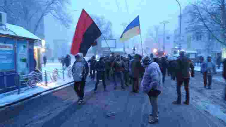 Учасники «Маршу за імпічмент» прийшли під ГПУ вимагати відставки Луценка