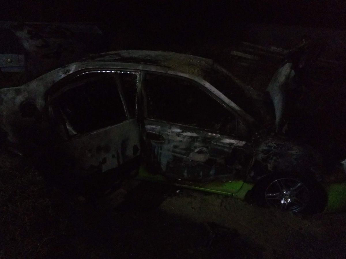 На Дніпропетровщині росіянину з проукраїнськими поглядами спалили автомобіль