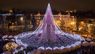 Найгарнішу новорічну ялинку Європи відкрили у Вільнюсі. Фото дня