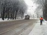 Через сильний снігопад у Львові всю ніч працюватимуть піскосії, трактори та грейдери