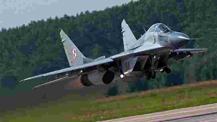 У Польщі розбився військовий винищувач МіГ-29