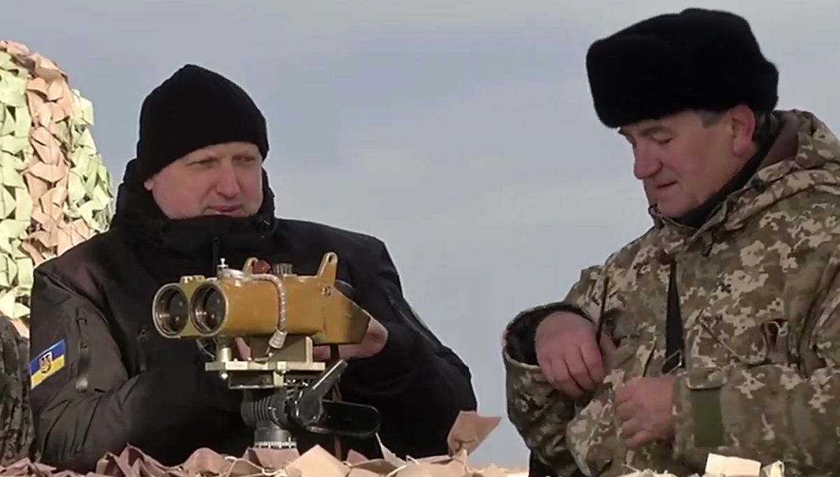 Турчинов показав відео випробувань українського ракетного комплексу «Вільха»