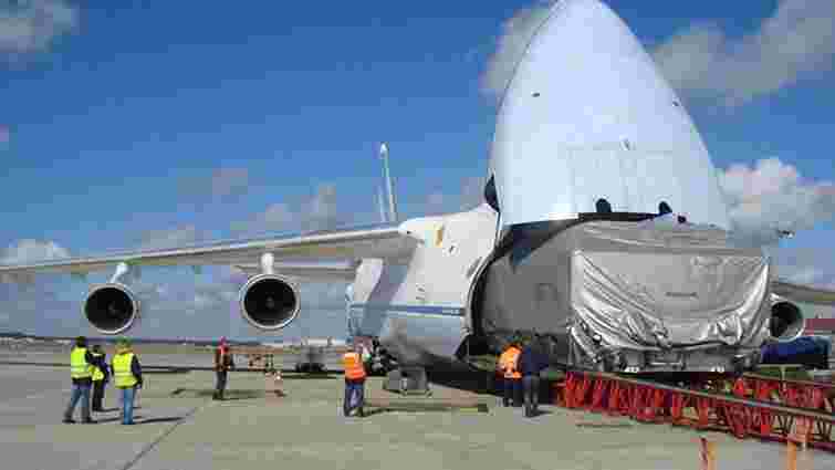 Літаки Ан-124 «Руслан» транспортуватимуть європейські супутники для французької компанії
