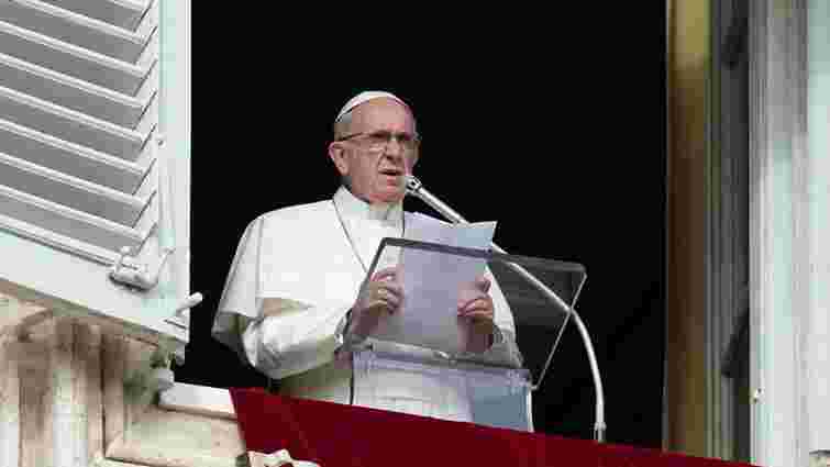 Папа Франциск попросив миру для народів, які страждають від затяжних конфліктів