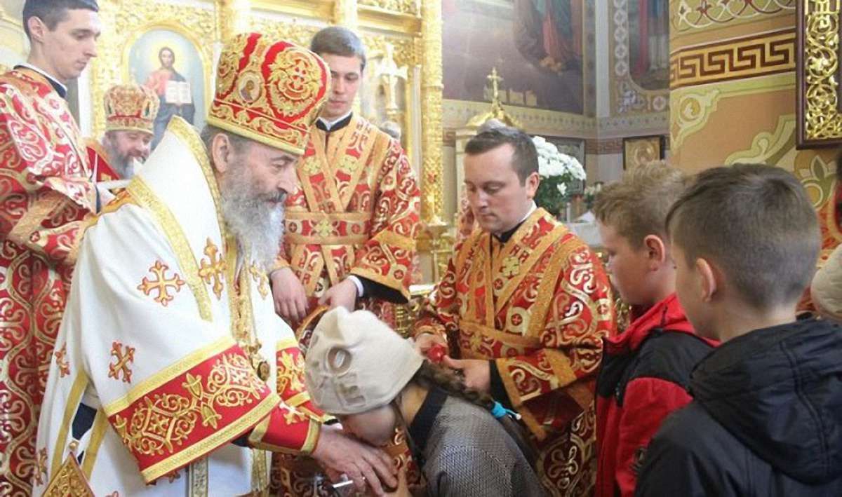 Митрополит Онуфрій хоче особисто хрестити кожну п'яту дитину в сім'ях священиків УПЦ (МП)