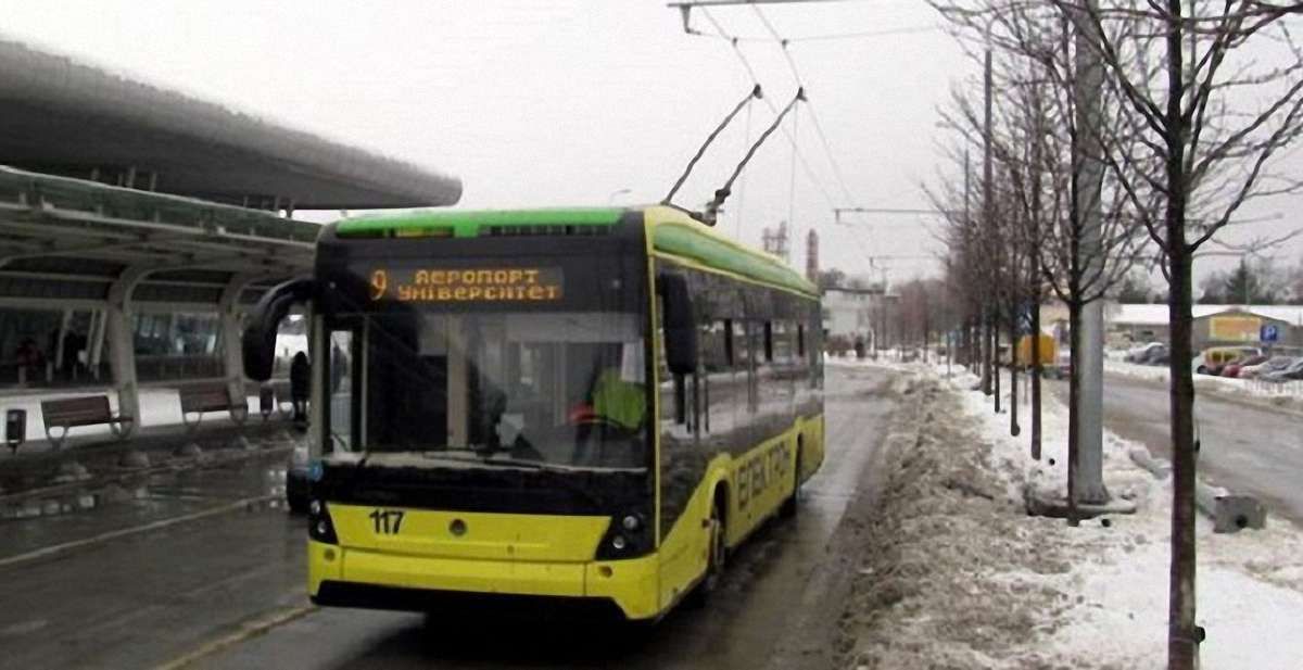 У Львові через ремонтні роботи не курсують тролейбуси №2, 9 і 10