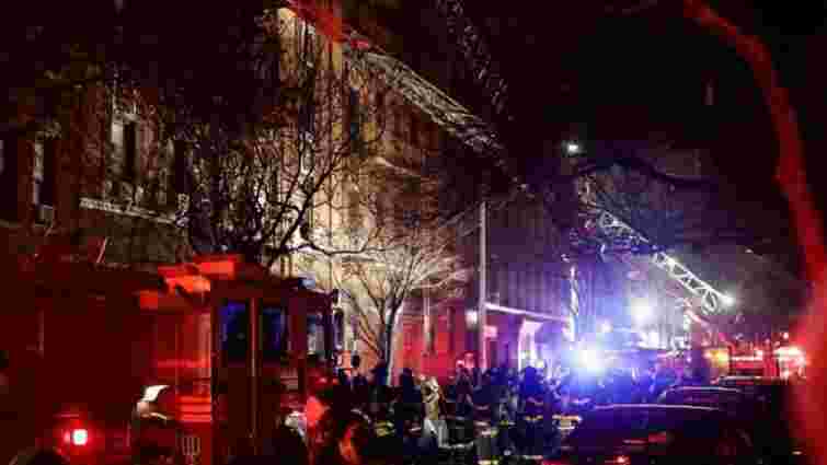 Пожежу в Нью-Йорку, внаслідок якої загинули 12 людей, спричинила трирічна дитина