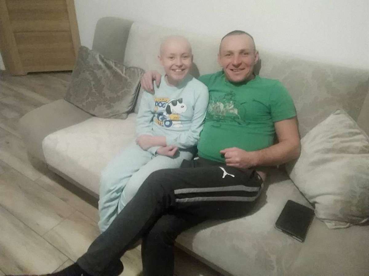  Хлопчик з Червонограда, якому пересадили кістковий мозок, вийшов  з лікарні 