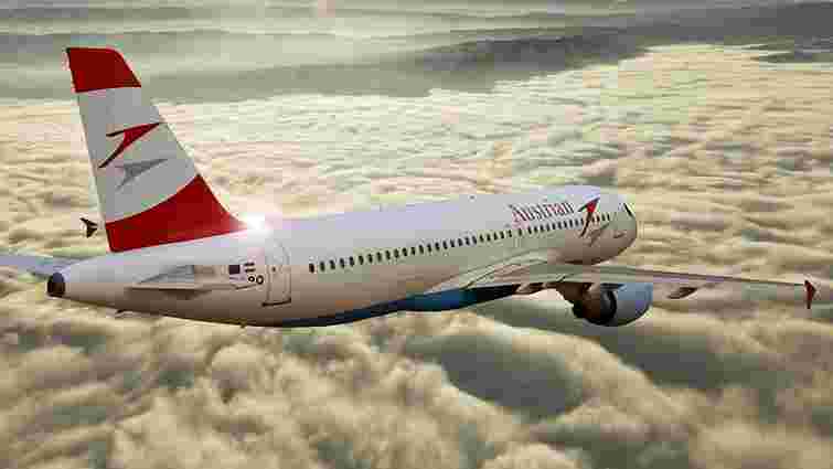 Austrian Airlines запровадить у червні нічні авіарейси зі Львова до Відня