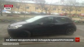 Водійка, яка травмувала патрульних, упродовж трьох днів має добровільно з’явитися у поліцію