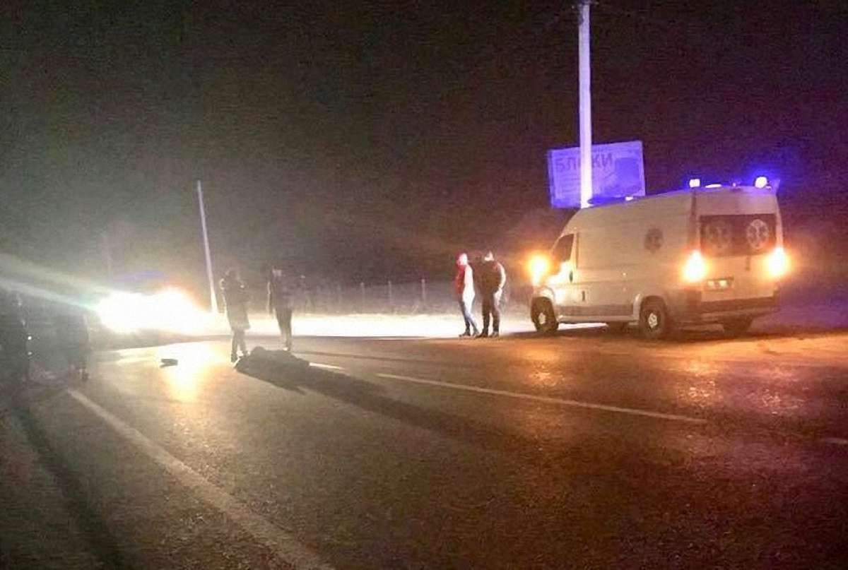 На Львівщині водій Volkswagen на смерть збив 61-річну пішоходку