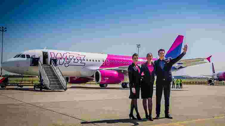 Wizz Air збільшив перевезення на українських рейсах на 64%