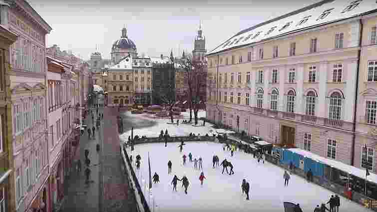 Відеоблогери зняли ролик про зимовий туризм у Львові