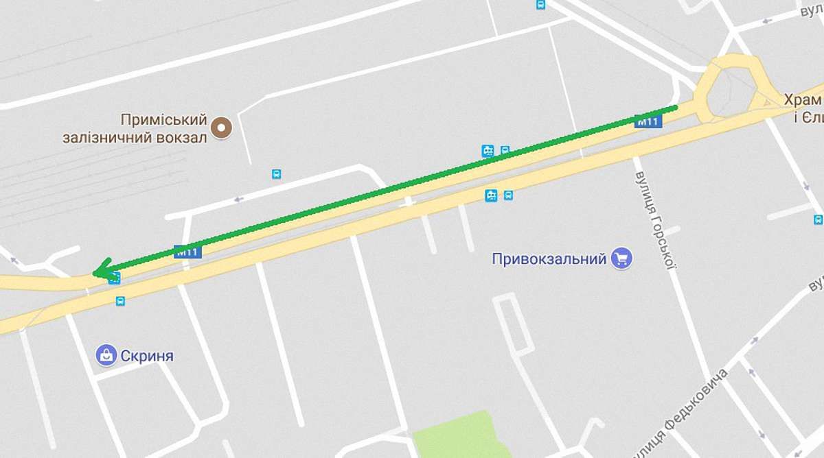 Вздовж приміського вокзалу на вул. Городоцькій облаштують смугу громадського транспорту
