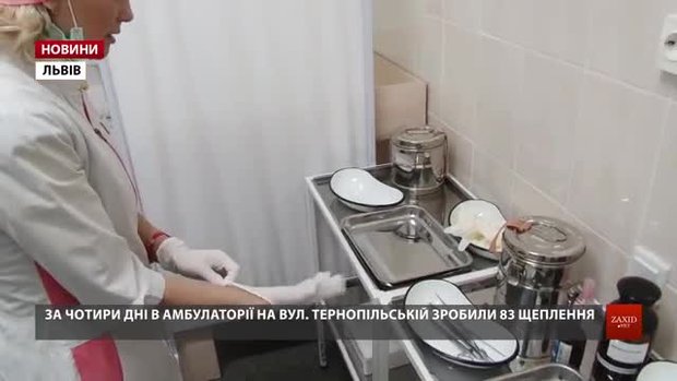 За тиждень у Львові проти кору вакцинували майже три тисячі дітей