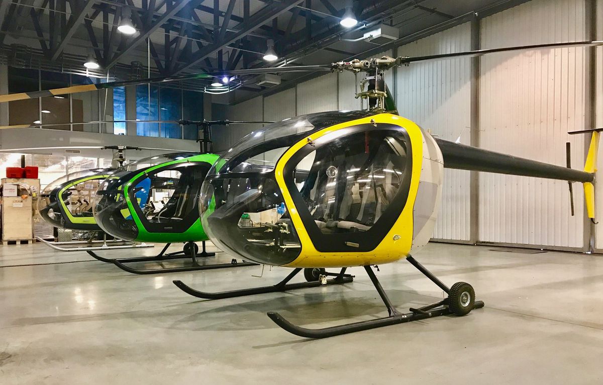 В Україні налагодили виробництво вітчизняного легкого вертольоту SL-231 Scout