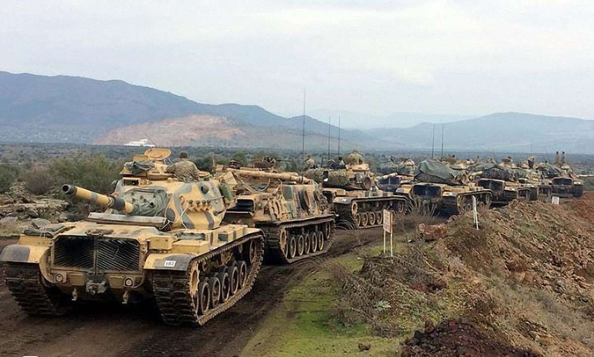 Туреччина почала військову наземну операцію на території Сирії