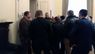Кабінет мера Львова заблокували кілька десятків чоловіків
