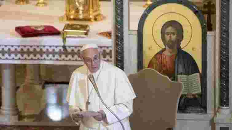Папа Римський розповів, як починає і закінчує свій день по-українськи