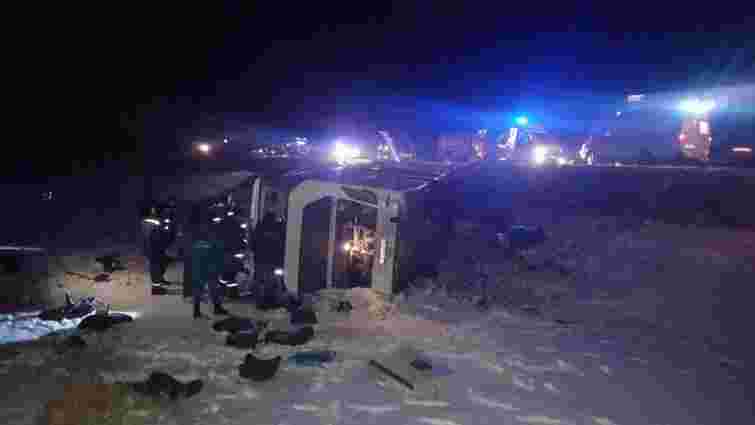 В Ростовській області Росії розбився пасажирський автобус: четверо загиблих