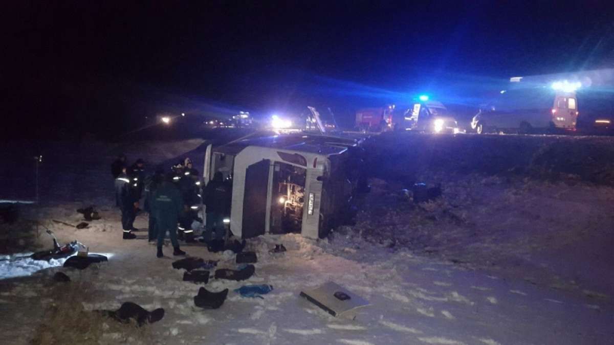 В Ростовській області Росії розбився пасажирський автобус: четверо загиблих