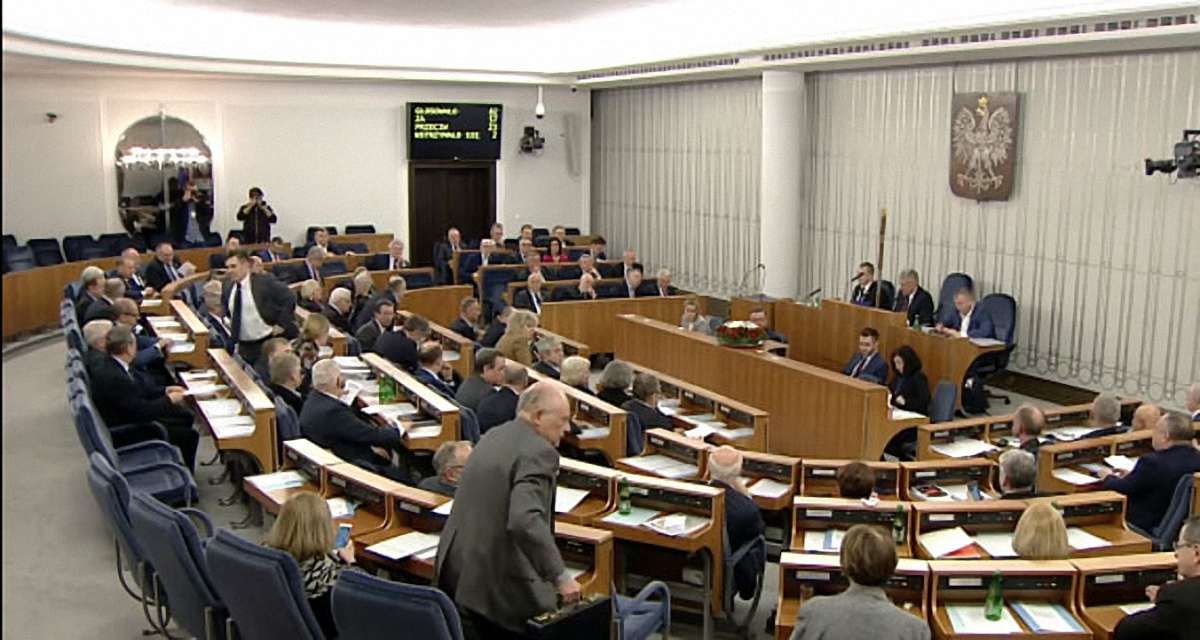 Cенат Польщі проголосував вночі за закон щодо заборони «бандерівської ідеології»