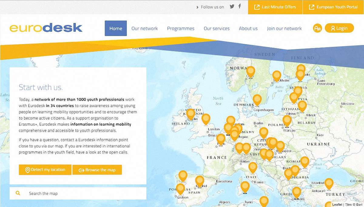В Україні відкривається офіс європейської молодіжної організації Eurodesk