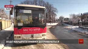 Як поліція затримує маршрутки львівського АТП-1