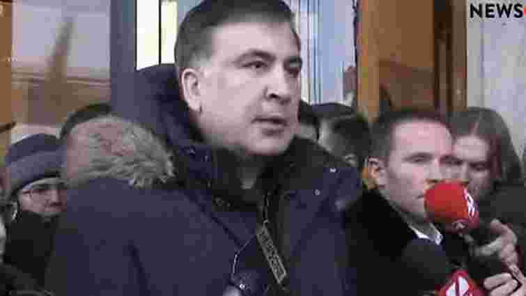 Саакашвілі повідомив про спробу його затримання озброєними людьми в одному з готелів Києва