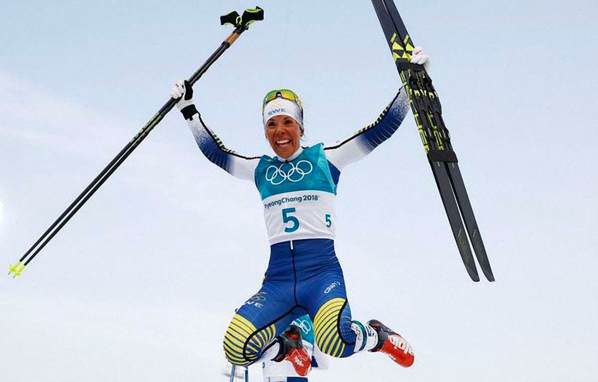 Першу золоту медаль на Зимовій Олімпіаді-2018 виграла лижниця зі Швеції