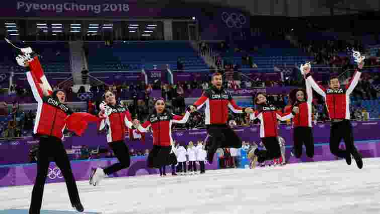 Канадські фігуристи виграли олімпійське золото у командному турнірі