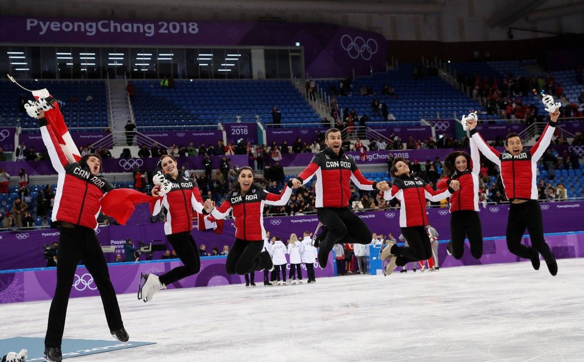 Канадські фігуристи виграли олімпійське золото у командному турнірі