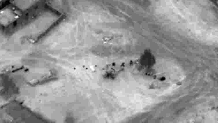 ЗМІ опублікували відео авіаудару США в Сирії, внаслідок якого загинули російські найманці